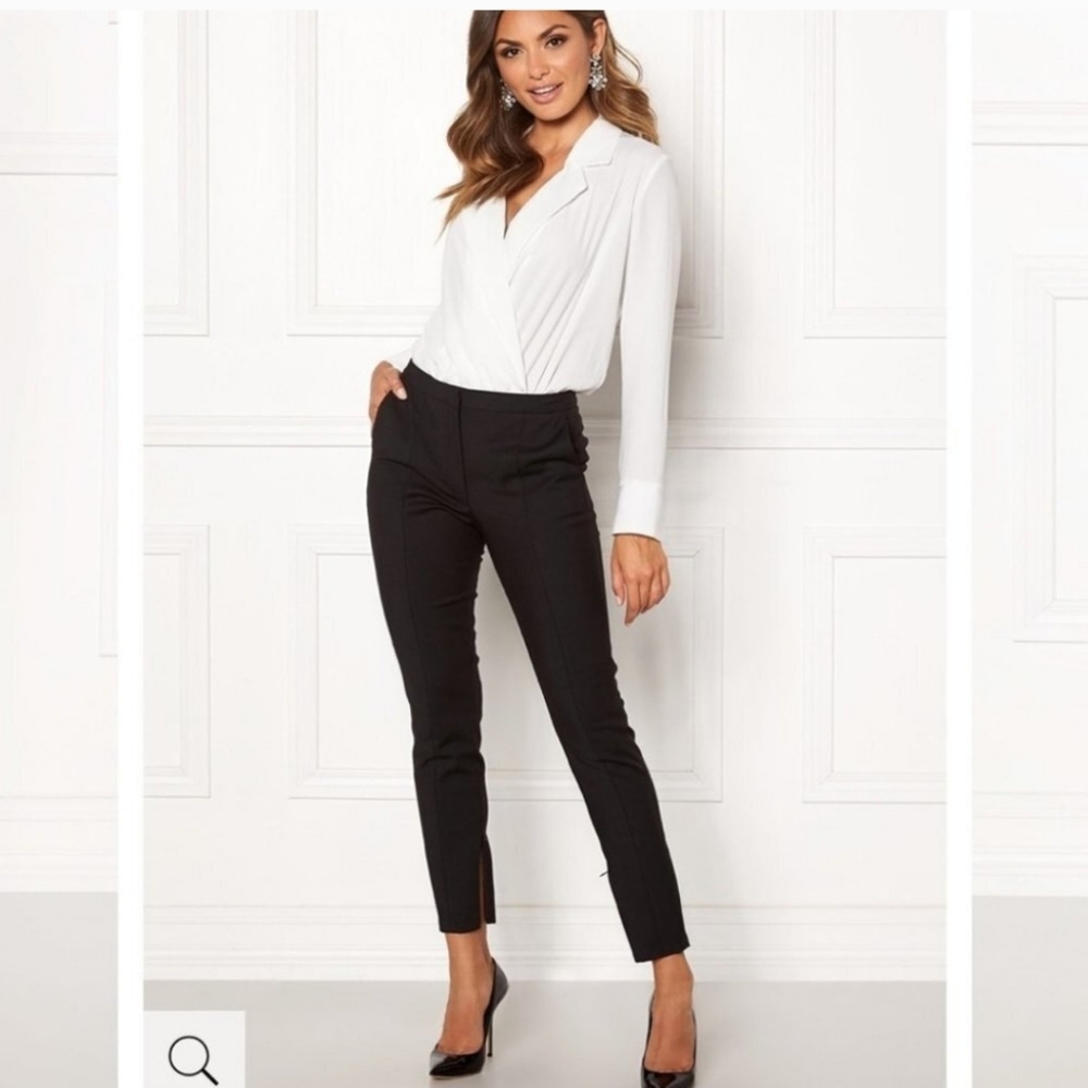 Selected Femme Muse Ankle Trousers in Green Size US 4